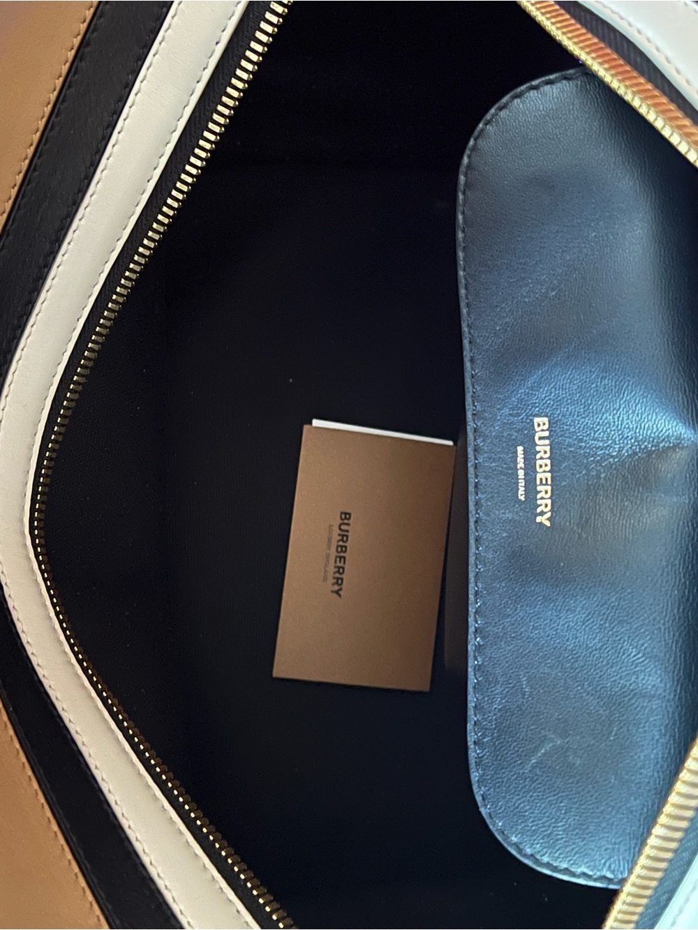 Authentic Burberry Leather Handbag NWT - Picture 6 of 7
